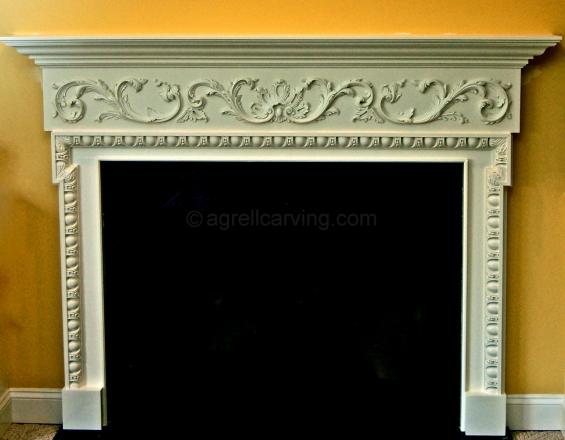 English fire surround 