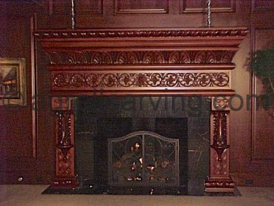 Byzantine fire surround