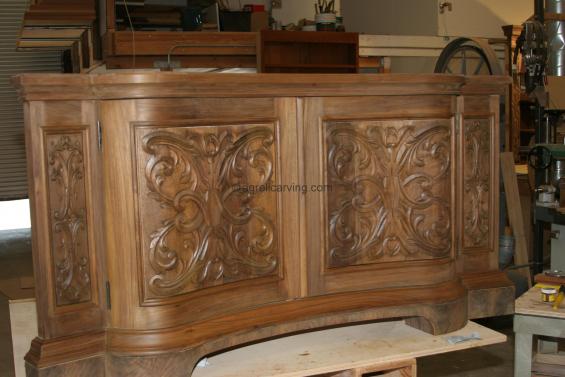 Baroque cabinet