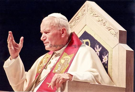  Throne for Saint John Paul