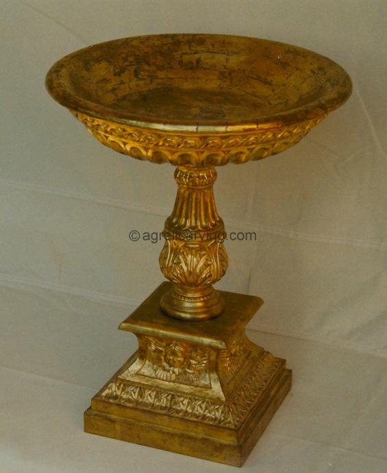 Italian gilt fruit bowl