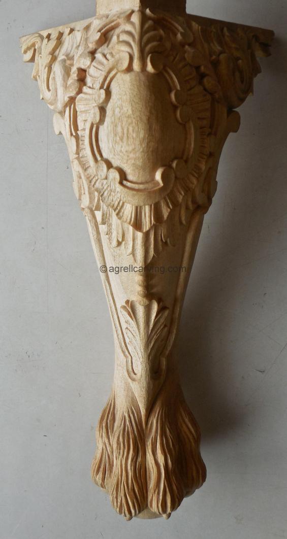 18th Century chair leg