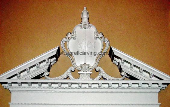 18th Century Fulham Palace Split Pediment