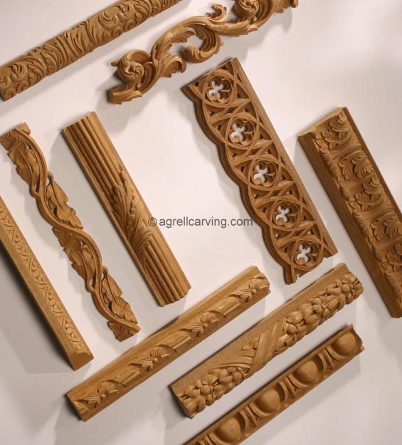 Assorted mouldings