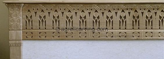 Deco fire surround