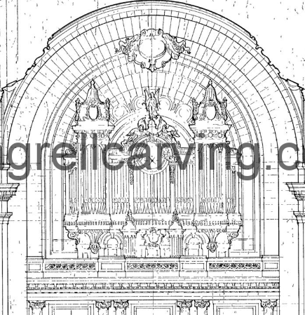AAC Musical Organ Case St Pauls MN Masquerays intent Religious Agrell  woodcarving.png