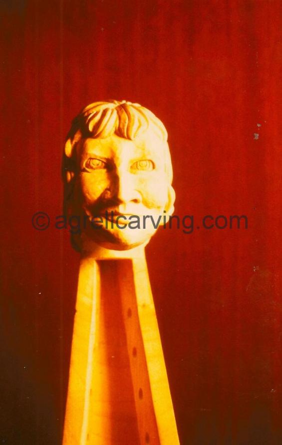 Viol de Gamba Head