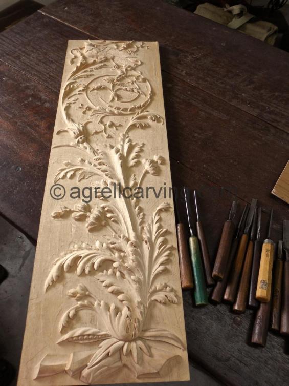 Acanthus Scroll panel 