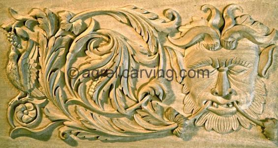 Acanthus scroll