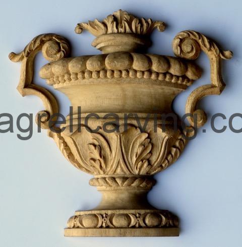  Urn with acanthus