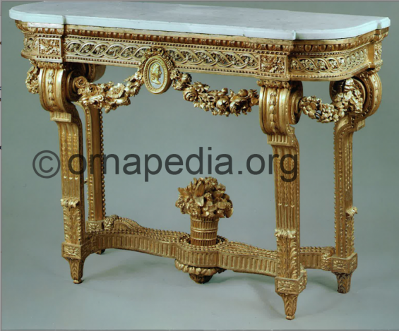 18th Century French Kraemer console table. 