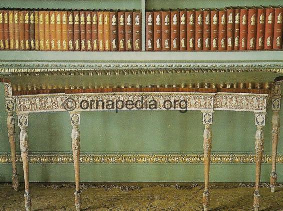 18th Century console table.