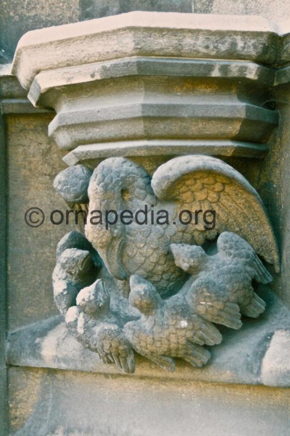  Stone carved corbel 