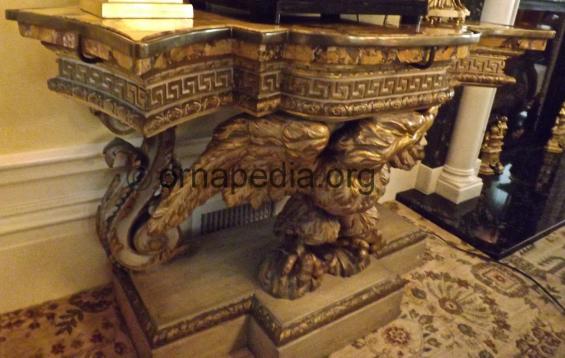 18th Century console table.