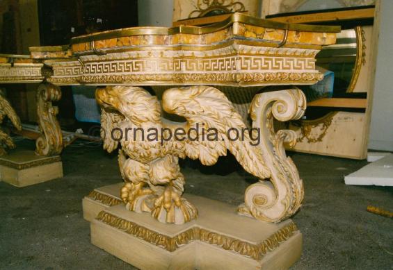 18th Century console table.