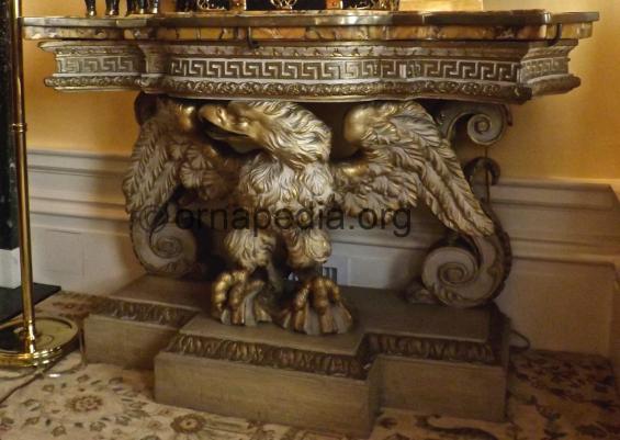 18th Century console table.