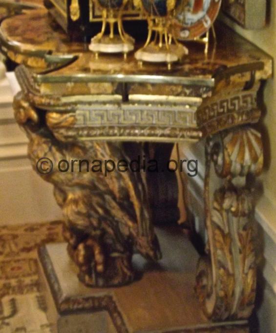 18th Century console table.