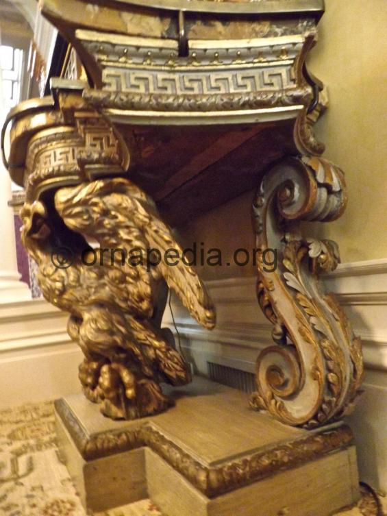 18th Century console table.