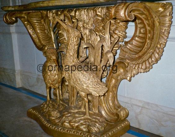 18th Century console table.