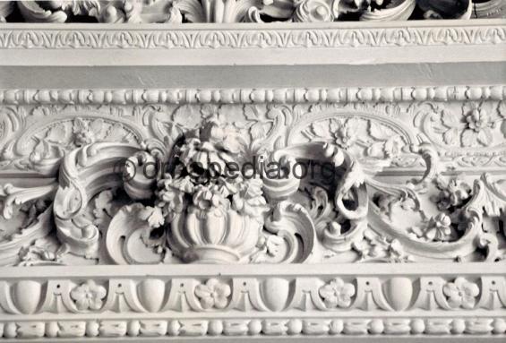 Rococo door frieze 