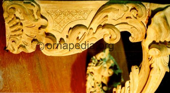 Console table side.