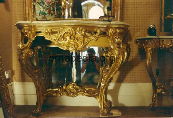 Console table.