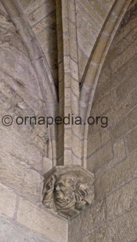 Mediaeval carved corbel