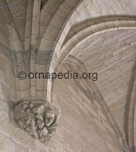 Mediaeval carved corbel 