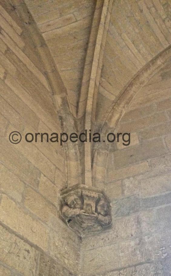 Mediaeval carved corbel