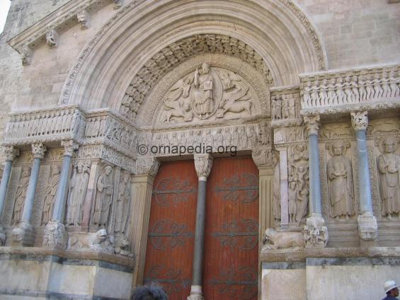 Romanesque door