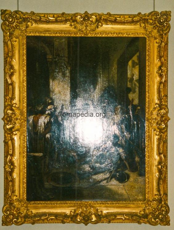 Gilt frame d'Orsay