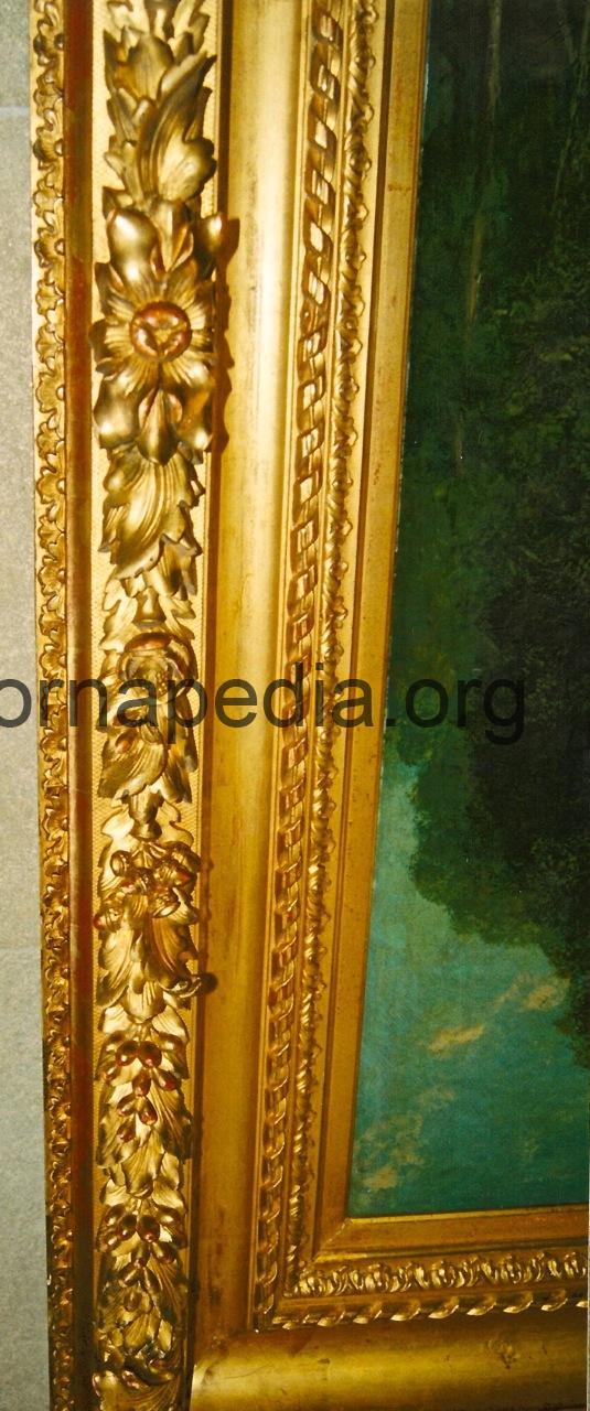 Gilt frame d'Orsay