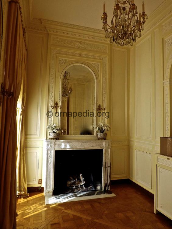 Marble fire surround 