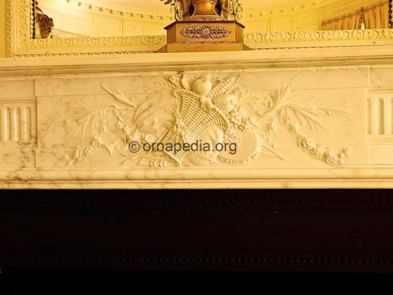 Fire surround frieze 