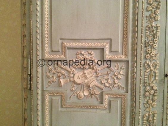 French painted armoire 