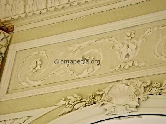 Panels and cornice