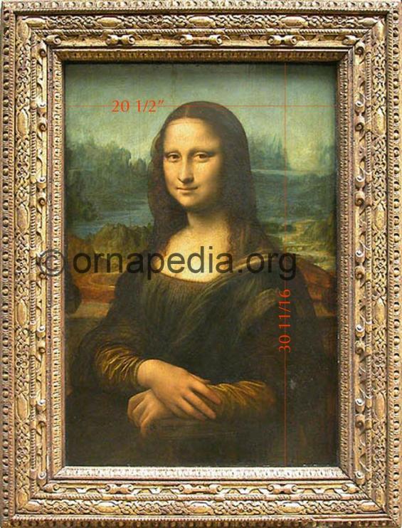  Mona Lisa frame
