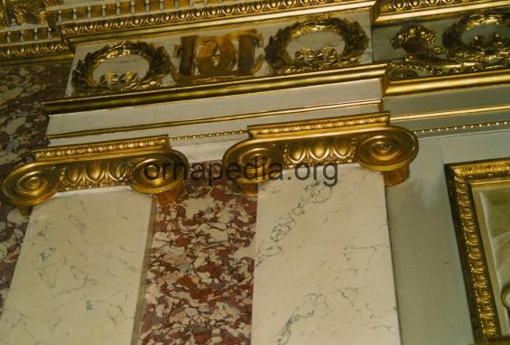 Napoleonic carved capitals