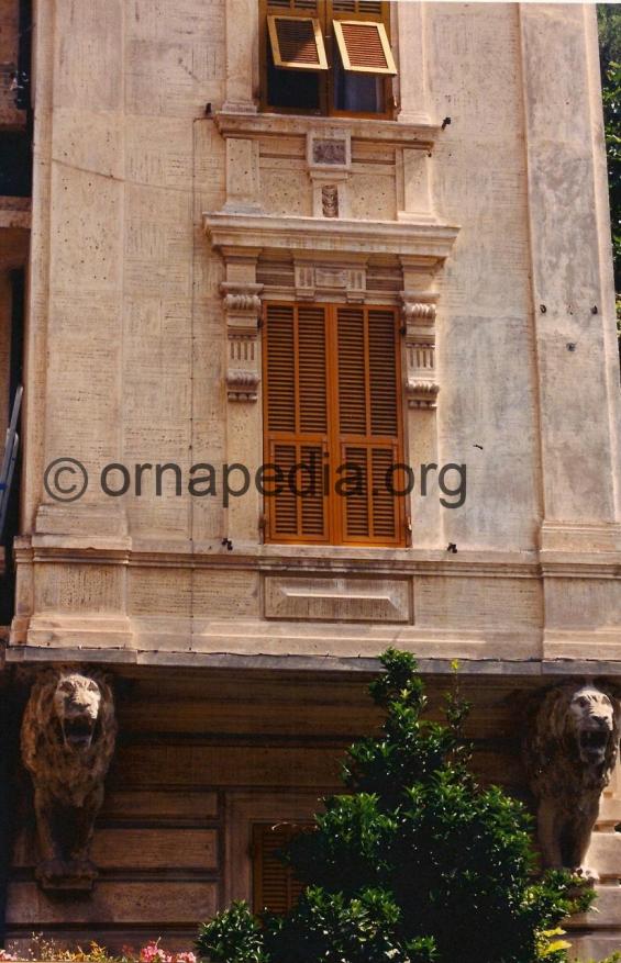 Stone Lion Corbels