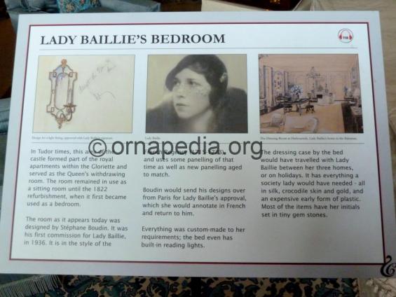 Lady Baillie's bedroom 