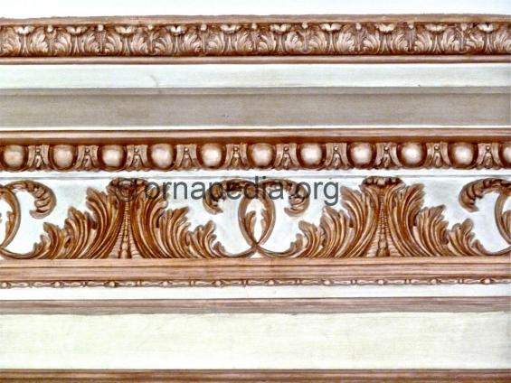 Carved cornice