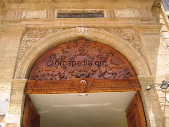 Over-door panel