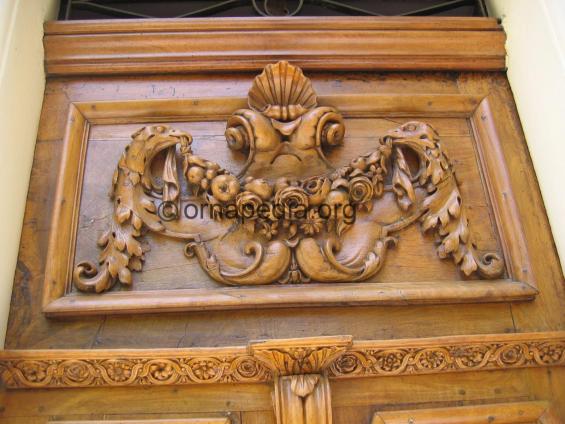 Over-door panel
