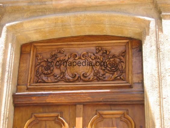 Over-door panel