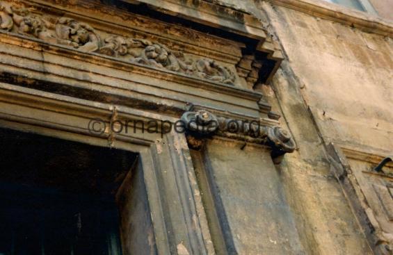 Stone over-door