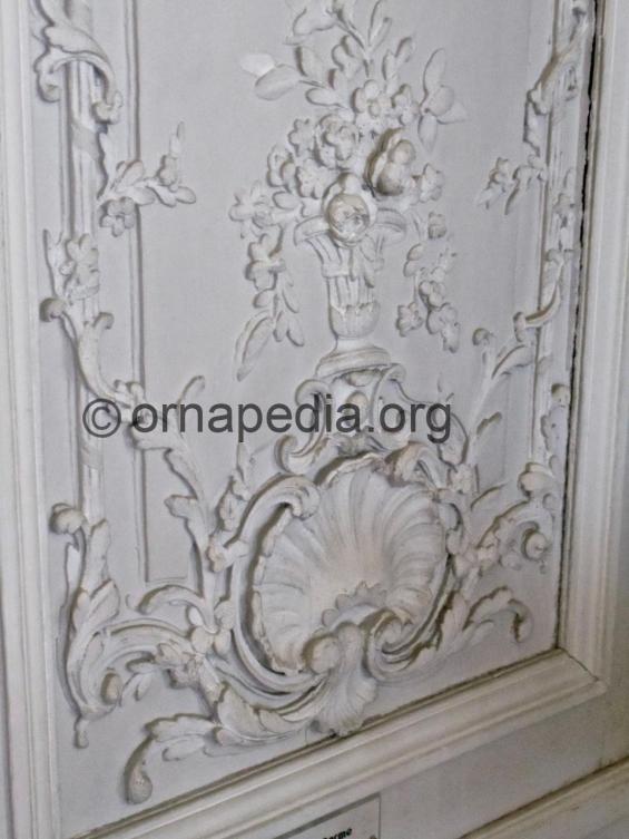 Versailles painted panel