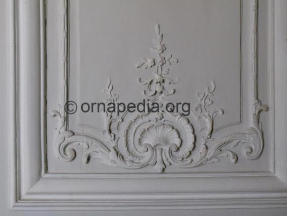 Versailles painted panel