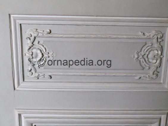 Versailles painted panel