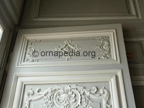 Versailles painted panel