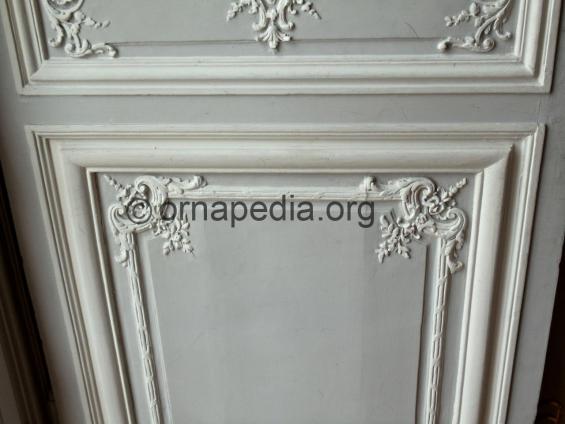 Versailles painted panel